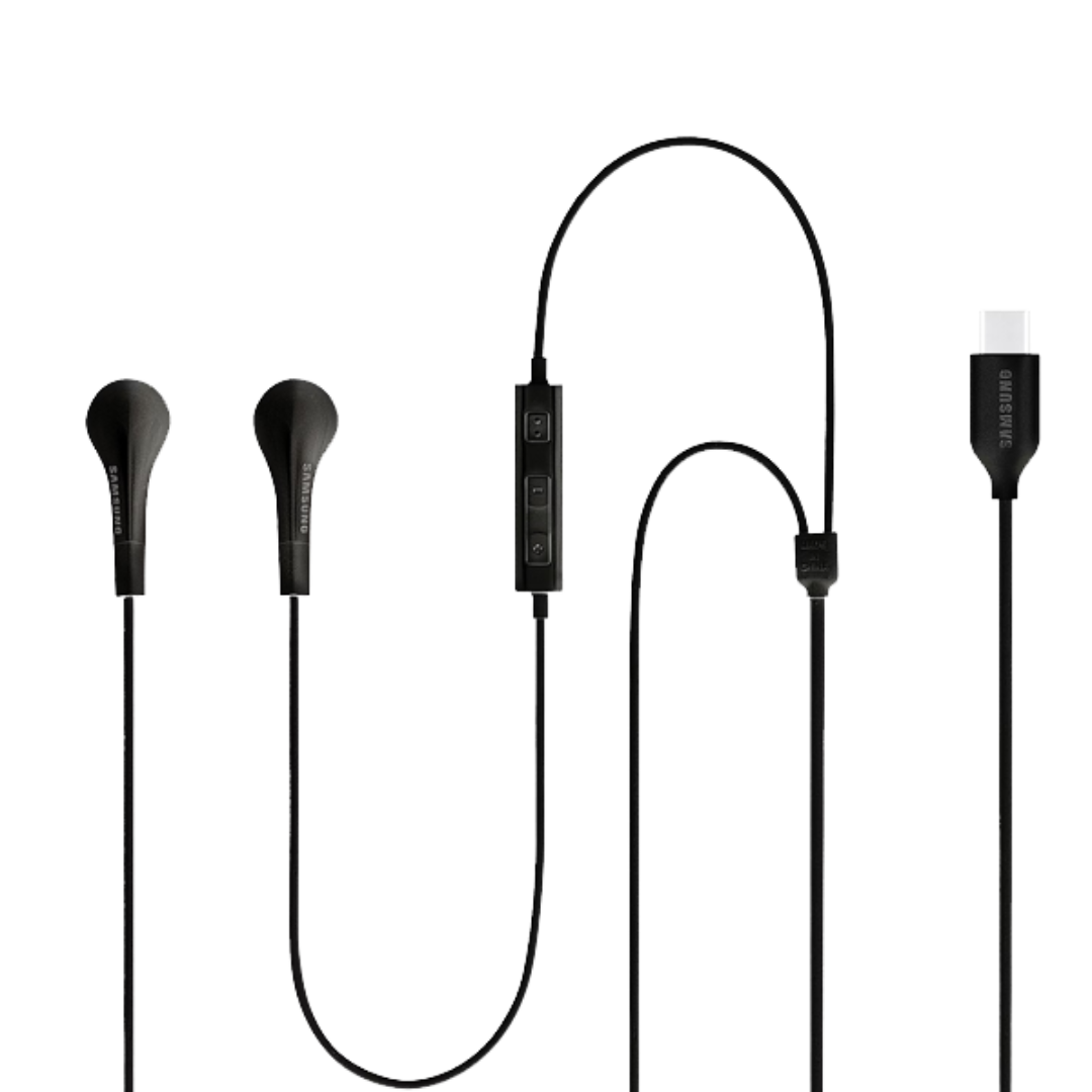 SAMSUNG IC050 In-Ear Wired Earphone with Mic (Type-C Interface Support, Black) SAMSUNG IC050 In-Ear Wired Earphone with Mic (Type-C Interface Support, Black)