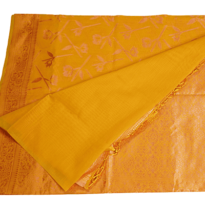Shloka Saree (Yellow)