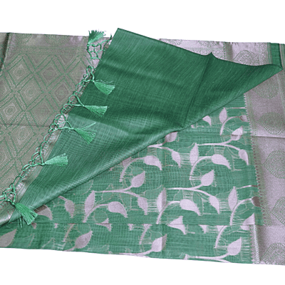 Shloka Saree (Pista)