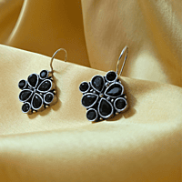Roop Earrings- Black Roop Earrings- Black