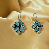 Roop Earrings- Sea Blue