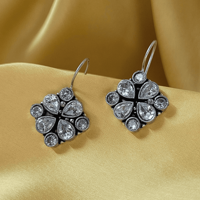 Roop Earrings- Clear Roop Earrings- Clear