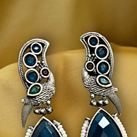 Rani Jumkha- Blue Rani Jumkha- Blue