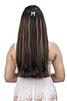 Ash-Brown Balayage | Seamless | 3-Piece Set | Clip-In Volumizers