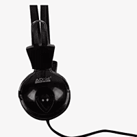 Wired Headphones With Mic AD-304 Stereo With Dual Audio Jack For Pc/Mac/Laptop Wired Headphones With Mic AD-304 Stereo With Dual Audio Jack For Pc/Mac/Laptop