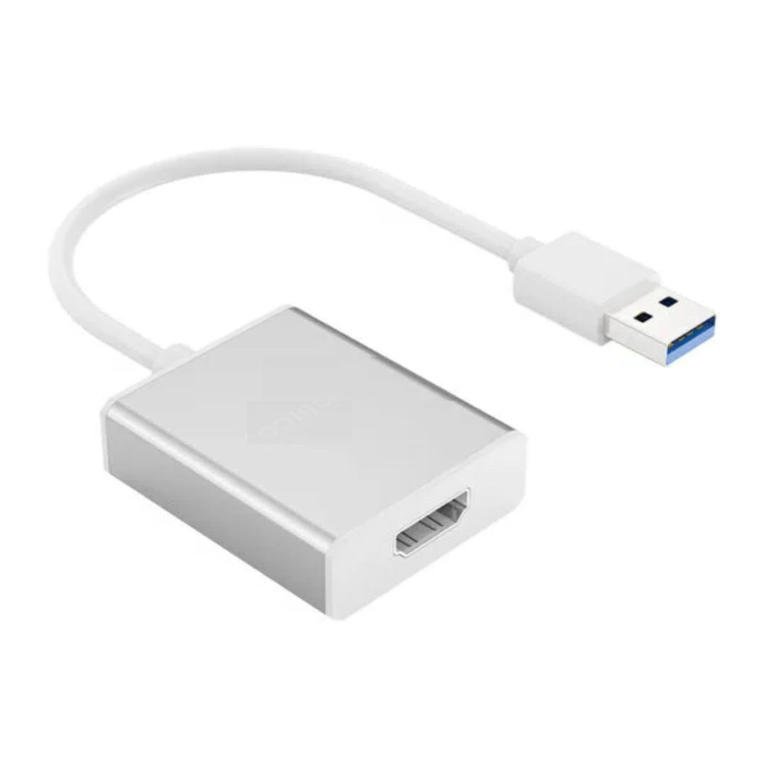 USB 3.0 to HDMI Adapter ,1080P Video Graphics Cable Converter Compatible with Windows 7/8/8.1/10 ,Desktop, Laptop, PC, Monitor, Projector, HDTV