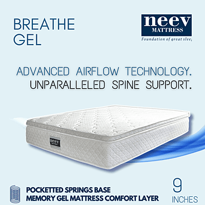Neev 9 Inches Cool Gel Mattress