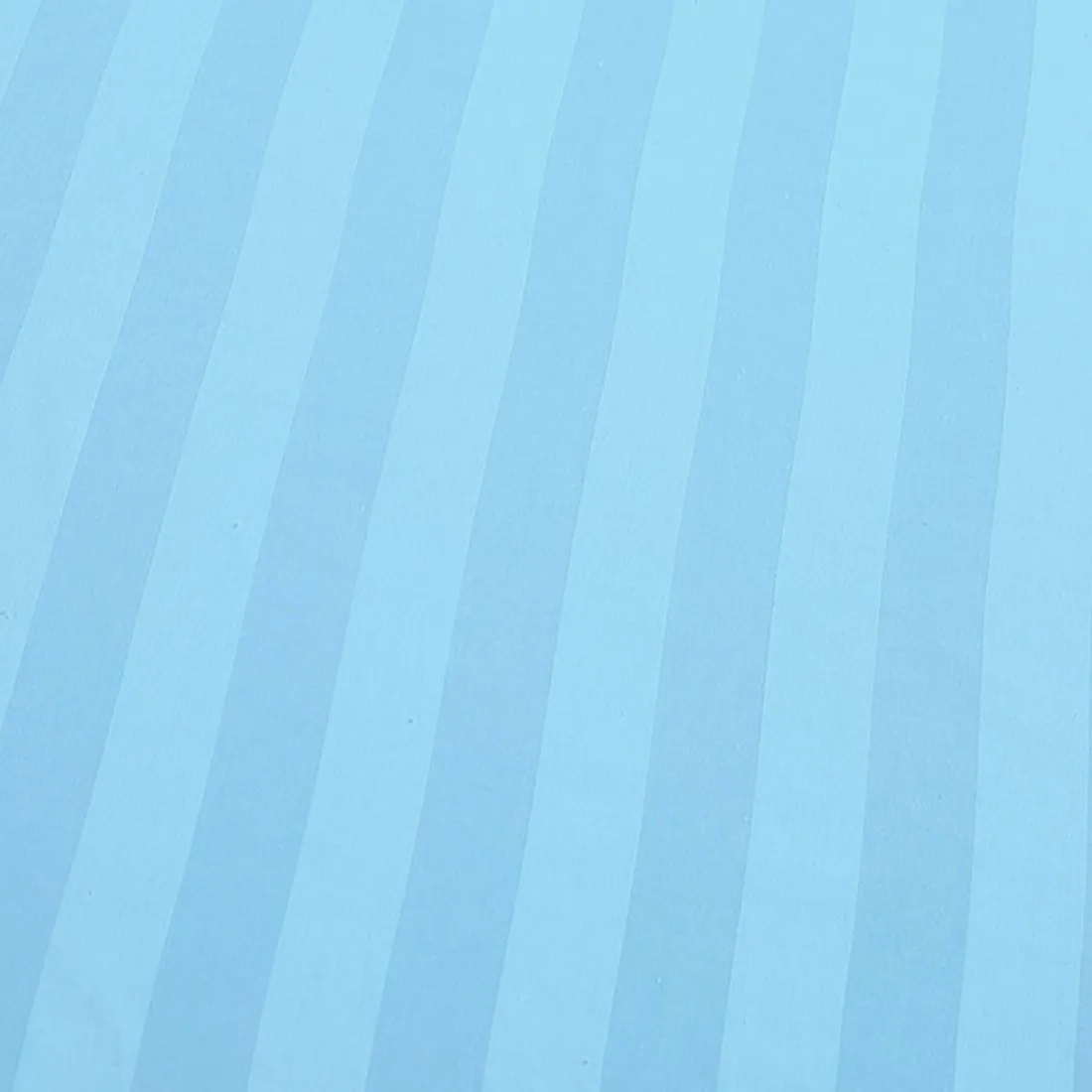 Sofrito Bedsheet Glace Cotton 300 TC - Striped - Baby Blue