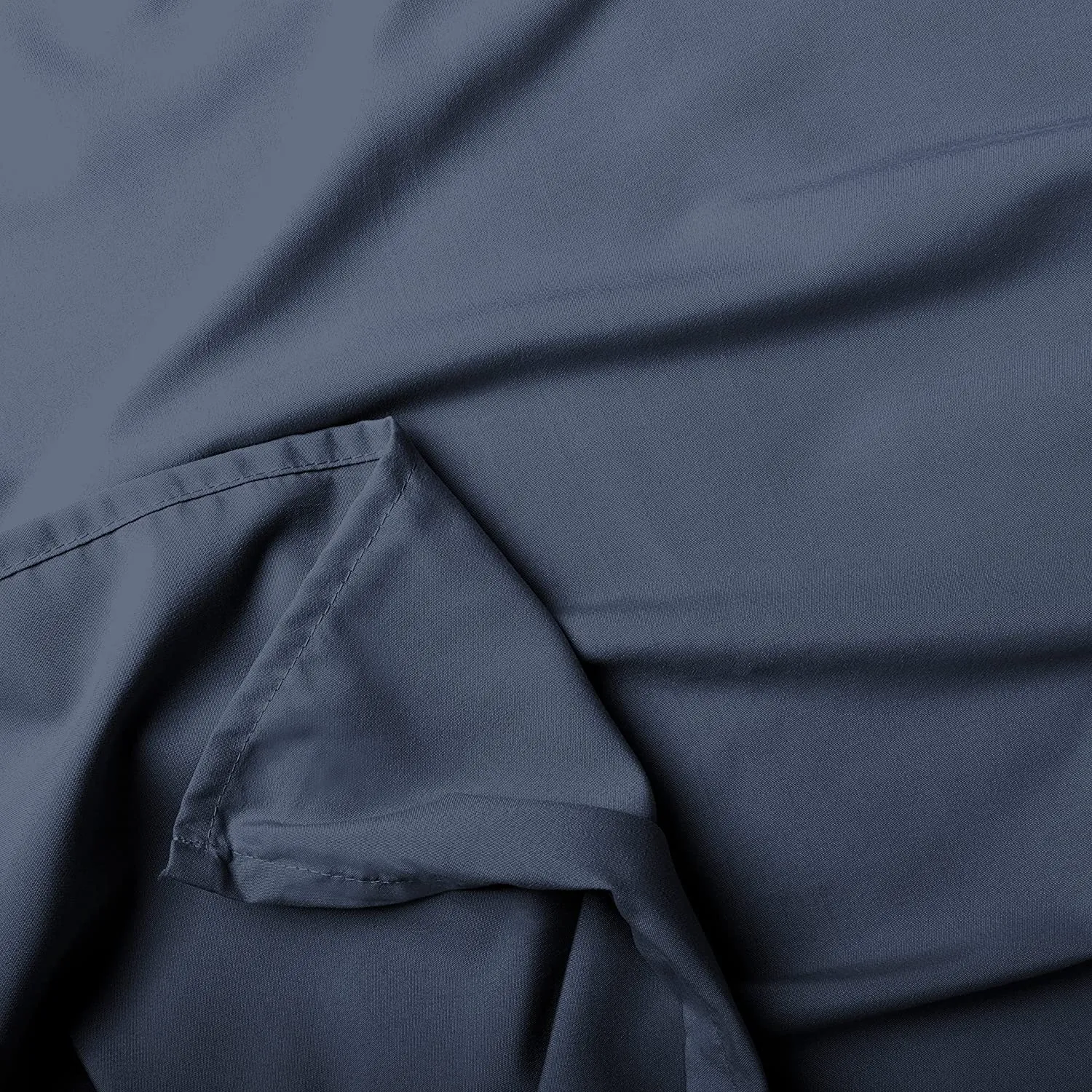 Pillow Cover Non-Framed Glace Cotton 300 TC - Plain - Navy Blue Pillow Cover Non-Framed Glace Cotton 300 TC - Plain - Navy Blue