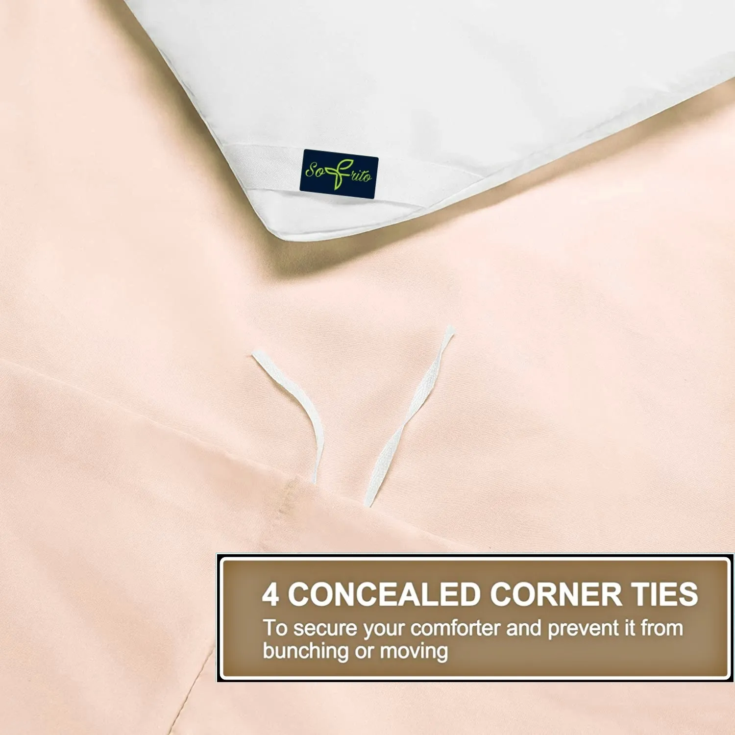 Duvet / Comforter Cover Microfiber 300 TC Plain Ultra soft - Mellow Mocha Duvet / Comforter Cover Microfiber 300 TC Plain Ultra soft - Mellow Mocha
