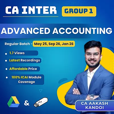 CA Inter Advanced Accounting (Group 1) By CA Aakash Kandoi