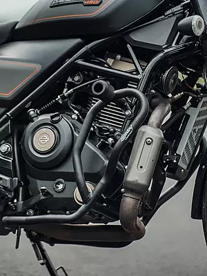 Legundary Thanos Crash Guard With Slider for Harley Davidson X440 Legundary Thanos Crash Guard With Slider for Harley Davidson X440