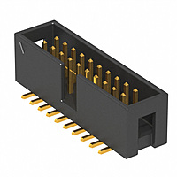 SMD IDC Shrouded Male Box Header – PCB Mount Connector for Secure Signal Transmission
