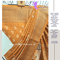 SEMI CREPE SILK SAREE RJASCRE23463 SEMI CREPE SILK SAREE RJASCRE23463