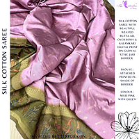 SILK COTTON SAREE  DCMSSCS23870