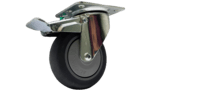 Alton - Alton - Swivel + Lock Castor wheel - TPR wheel - Single Bearing - Alton Medium duty series