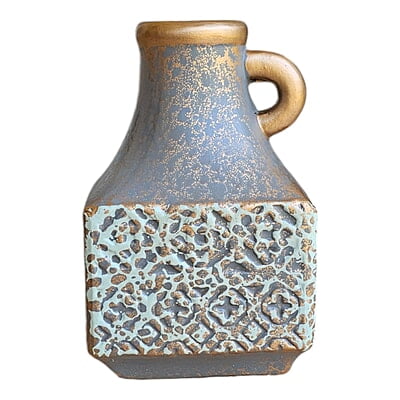 Golden antique vase single handle Golden antique vase single handle