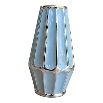 Grey with Silver Strips