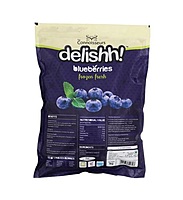 Delish Blueberry Imported IQF Frozen 1 Kg