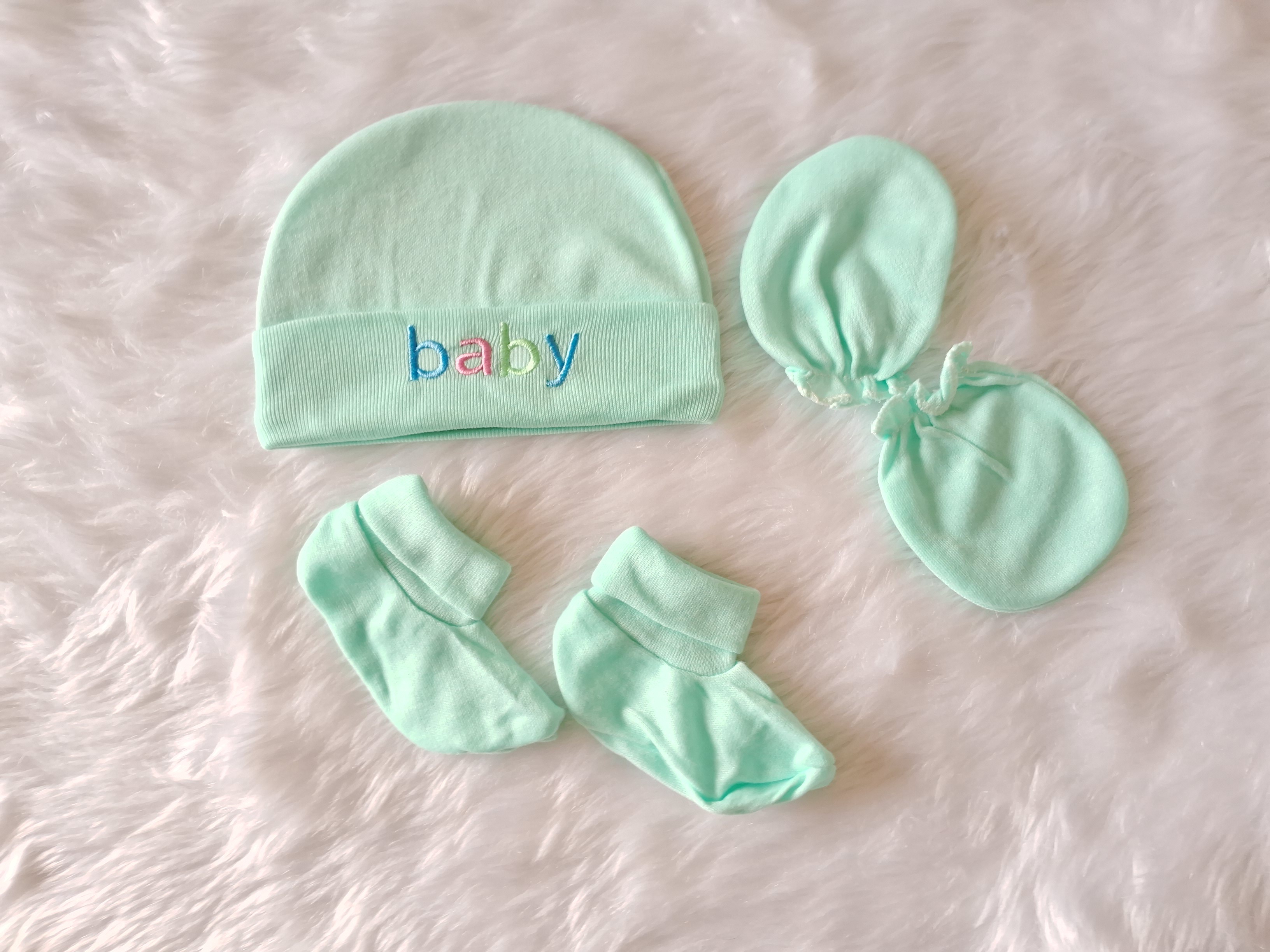 Cap Mitten Set - Plan Cap Mitten Set - Plan