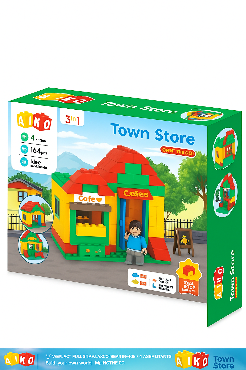 Town House Set - 4 Town House Set - 4