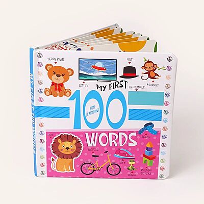 My First 100 words Board Book
