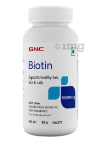 GNC Biotin 10000mcg 90 Tabs GNC Biotin 10000mcg 90 Tabs