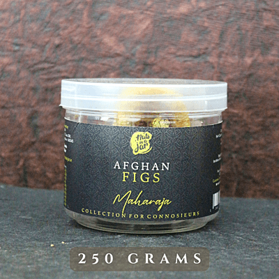 Nuts in a Jar Maharaja Afghan Figs (Anjeer) 250 Grams Nuts in a Jar Maharaja Afghan Figs (Anjeer) 250 Grams