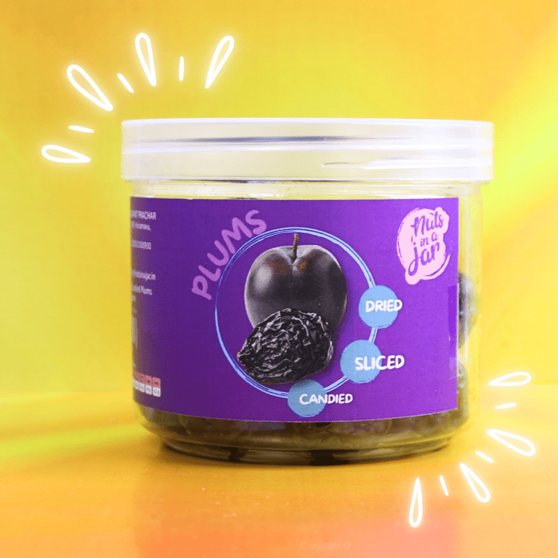 Nuts in a Jar Dried & Candied Black Plums Whole 250 Grams Nuts in a Jar Dried & Candied Black Plums Whole 250 Grams