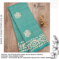 MATKA COTTON BLEND SAREE YBRSTES23180