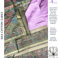SILK COTTON SAREE  DCMSSCS23870