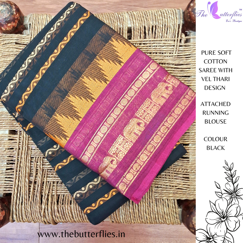 PURE SOFT COTTON SAREE NITSHCS23902 PURE SOFT COTTON SAREE NITSHCS23902