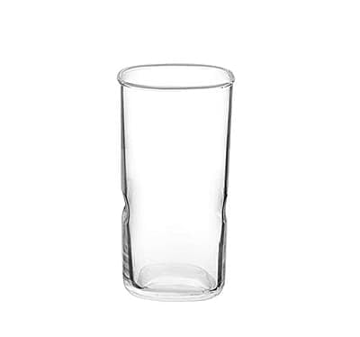 Treo By Milton Gripper Glass Tumbler Set of 6, 295 ml Each, Transparent | Dishwasher Safe | Serve Juices | Cold Drinks | Milkshake | Falooda | Water | Cocktails | Mixed Drinks