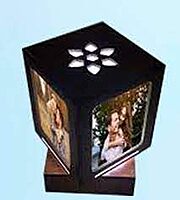 Sublimation Printed Led Rotating Lamp for Bedroom,Shop,Hall
