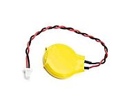 CR2032 coin cell with 2 pin connector(Yellow)