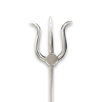 Sterling Silver Soolam Trishul for Pooja Sterling Silver Soolam Trishul for Pooja