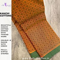 KANCHI COTTON SAREE GVTSHCS21049 KANCHI COTTON SAREE GVTSHCS21049