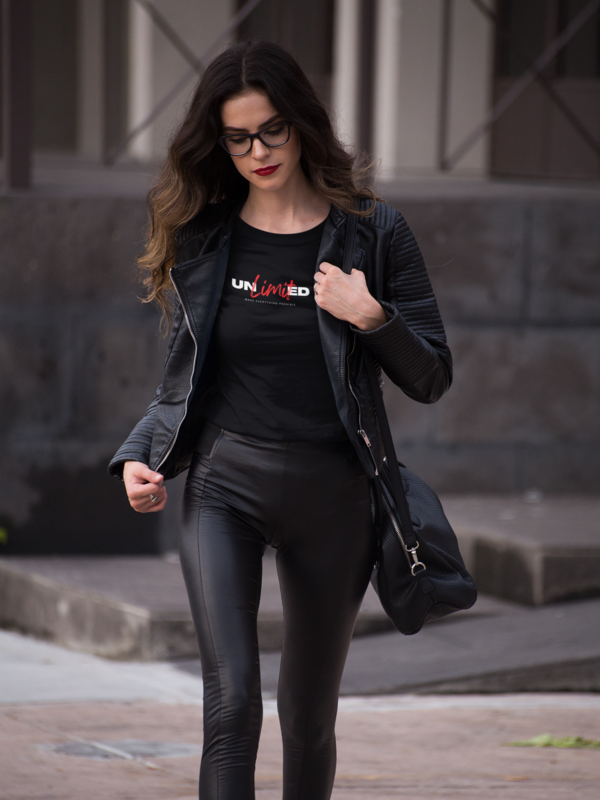 "Unlimited" Printed Women’s T-shirt "Unlimited" Printed Women’s T-shirt