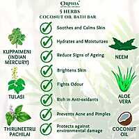 5 HERBS COCONUT OIL BATH BAR 5 HERBS COCONUT OIL BATH BAR
