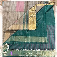 DUPION RAW SILK SAREE YBRSRSS21840