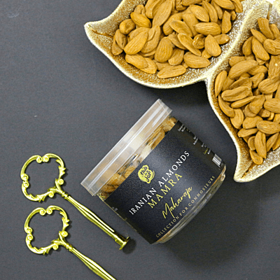 Nuts in a Jar Maharaja Iranian Mamra Almonds 250 Grams Nuts in a Jar Maharaja Iranian Mamra Almonds 250 Grams