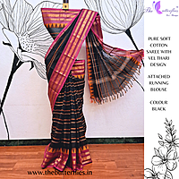 PURE SOFT COTTON SAREE NITSHCS23902 PURE SOFT COTTON SAREE NITSHCS23902