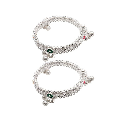 Sterling Silver Anklets for Babies