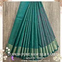 DUPION RAW SILK SAREE YBRSRSS21840