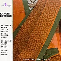 KANCHI COTTON SAREE GVTSHCS21049 KANCHI COTTON SAREE GVTSHCS21049