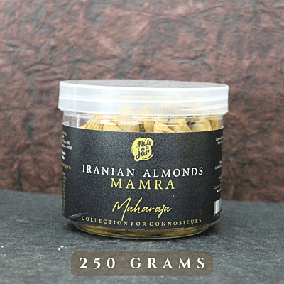 Nuts in a Jar Maharaja Iranian Mamra Almonds 250 Grams Nuts in a Jar Maharaja Iranian Mamra Almonds 250 Grams