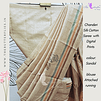 CHANDERI SILK COTTON SAREE DVFSCDS23786 CHANDERI SILK COTTON SAREE DVFSCDS23786