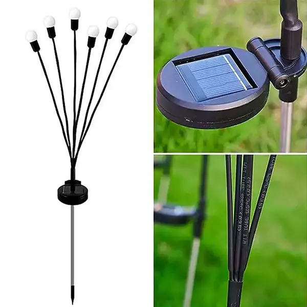 6 Stick Ww Firefly Solar Garden Light Model Warm White Solar Outdoor Decor Lights Light Waterproof 6 Stick Ww Firefly Solar Garden Light Model Warm White Solar Outdoor Decor Lights Light Waterproof