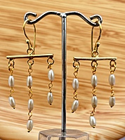 Rice Pearl Earrings