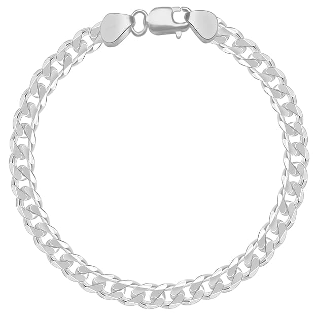 925 Sterling Silver Plating Bracelet | Gift for Men and Boys | With Certificate of Authenticity and 925 925 Sterling Silver Plating Bracelet | Gift for Men and Boys | With Certificate of Authenticity and 925